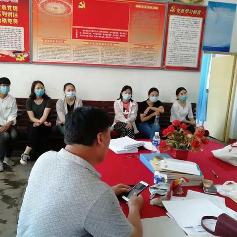 小寨镇小学开学模拟演练