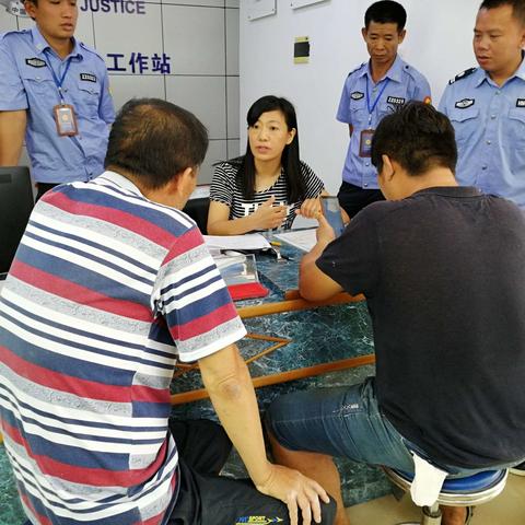 琼山区司法局甲子司法所成功调解一宗劳资纠纷