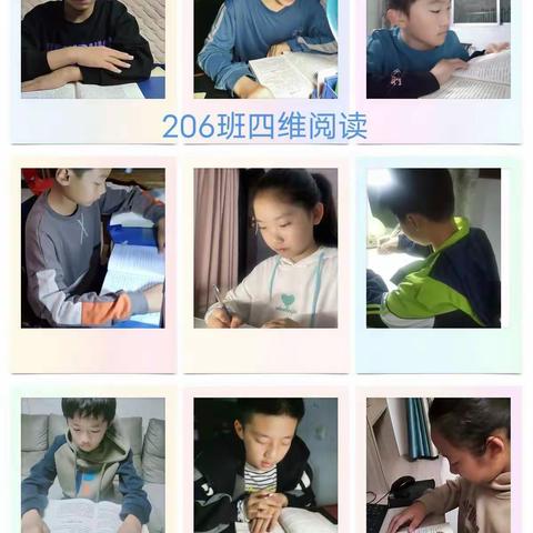 伍市小学206班学习语文阅读实录