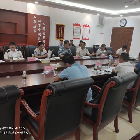 市住建局召开长滨路管廊消防验收工作会议