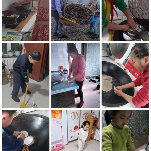 长岭县三青山镇中心小学“学习雷锋精神”系列活动之家庭服务篇