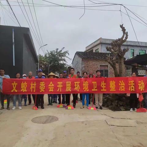 文蛟村委会持久开展人居环境整治工作