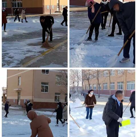 以雪为令，雪停路净 ，扫雪我们是认真的！