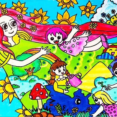 心彩书画参赛作品集