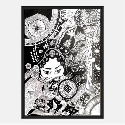 心彩书画六一作品展