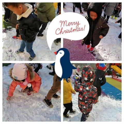 银装素裹十二月，欢声笑语幼儿园