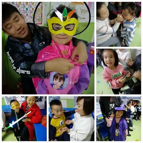 绿洲国际幼儿园大一班十月“不给糖就捣蛋”