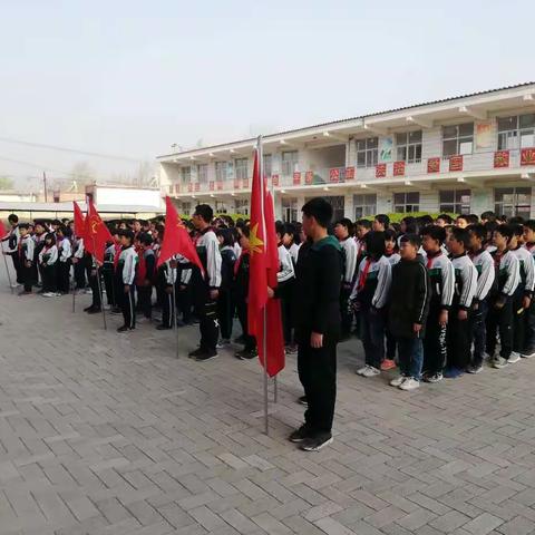 缅怀先烈，争做时代新人————望都曹庄明德小学祭英烈活动