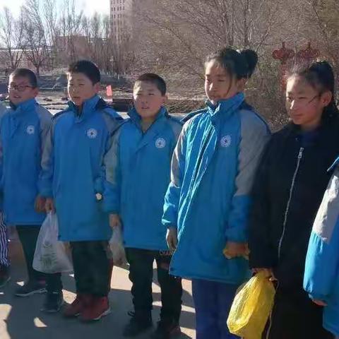 音七小五年五班寒假公益活动第四小组