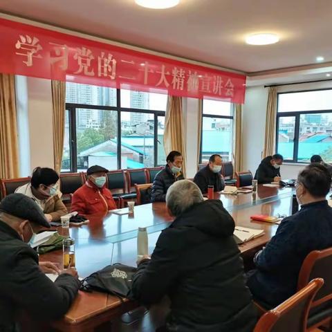 学习党的二十大精神，加强协会党组织建设