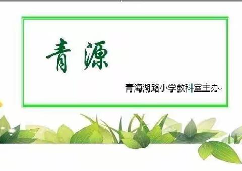 《青源》学生刊第13期