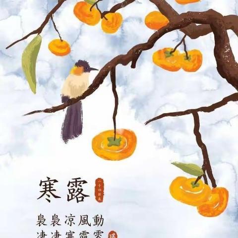 《秋深寒露候，静看秋意浓---二十四节气之寒露主题班会活动》