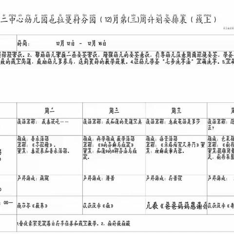 窝镇二幼喀克村分园“停课不停学，快乐学习”线上教学活动美篇