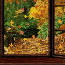 《花败叶落雁南飞冬去春来主人归》