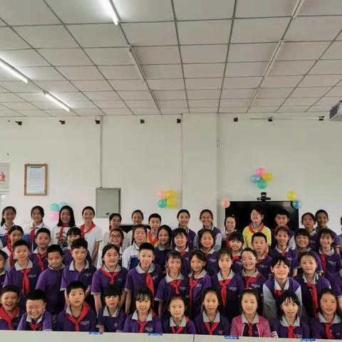 崇州市第三实验小学少先大队期末座谈活动