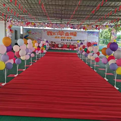 2020那一年的夏天我们毕业啦                         蒙公镇好孩子幼儿园（果果班）