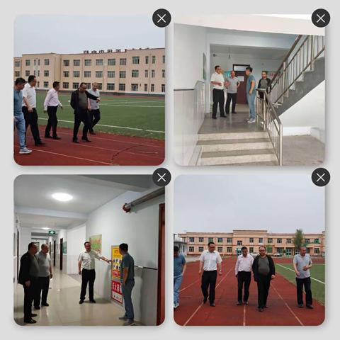 善岱镇镇政府副镇长雷振华率队到善岱中心校检查校园安全工作