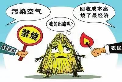 【禁止焚烧秸秆 保护生态环境】——秦汉新城第五幼儿园