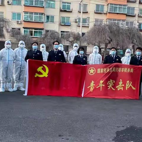 【税务蓝·党旗红】党旗引领风正劲 情暖“疫”线战疫情