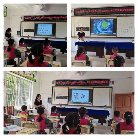 党建引领——“以研促教，共同进步”龙中、新田小学开展2021年秋季学期语文教研活动