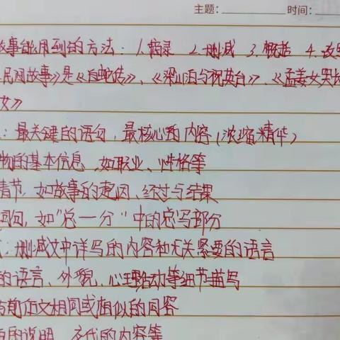 五（4）班写作社  五年级上册单元习作学习