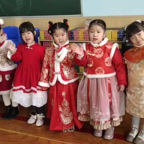 宜佳幼儿园大班，汉服游园会