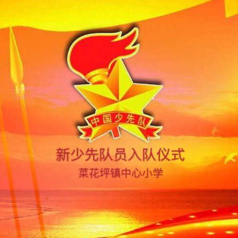 争做新时代好队员——菜花坪镇中心小学新少先队员入队仪式