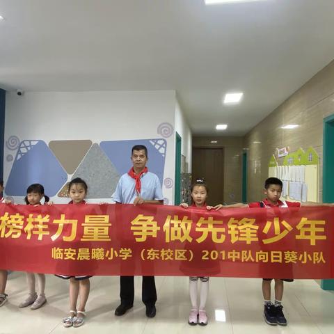 传承榜样力量 争做先锋少年——晨曦小学（东）201中队向日葵小队