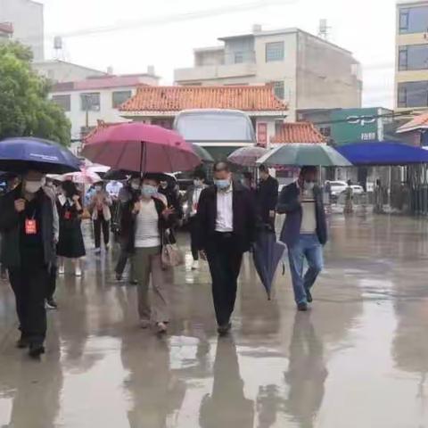 县政协委员莅临我校开展乡镇教育基金专题调研