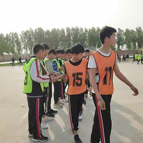 柏庄一中八年级男子女子篮球决赛