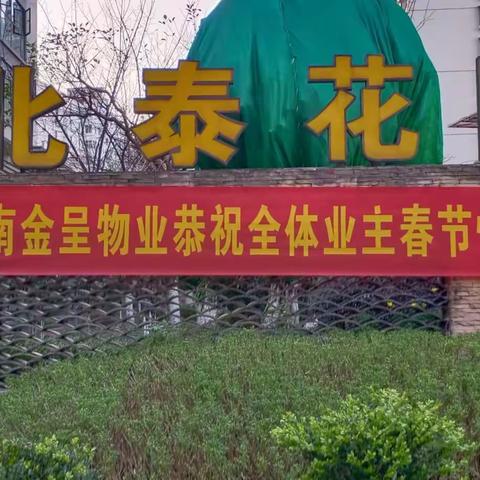 云南金呈物业给全体业主拜年了！恭祝大家兔年大吉！阖家幸福！