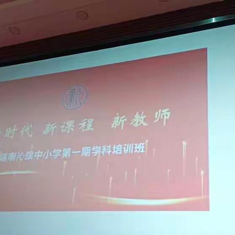 名师领航新课标 蓄势赋能向未来--牛家营子小学英语教师参加期初学科培训活动