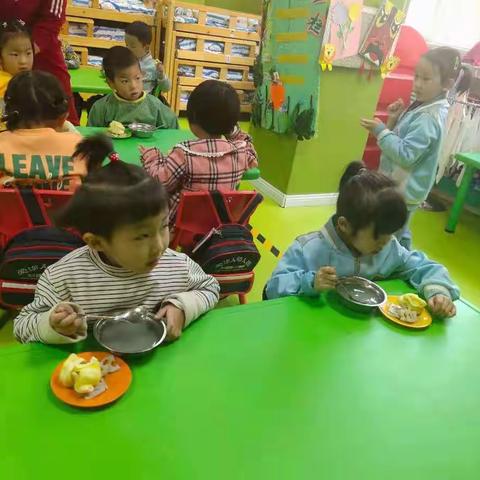 爱弥儿幼儿园中一班本周美食分享