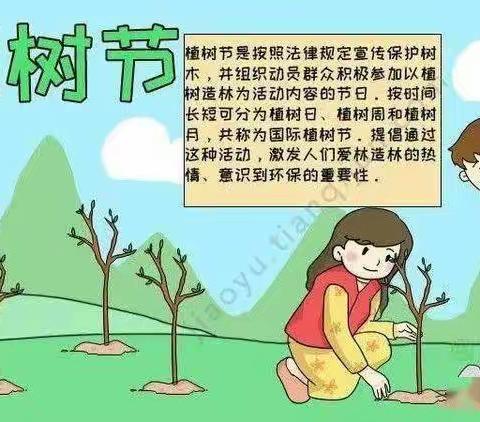 和硕县乌什塔拉乡兰馨幼儿园“小手拉大手，我为祖国披绿衣”系列植树节活动