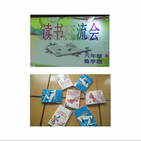 问渠那得清如许？为有源头活水来————记六年级数学组读书交流活动