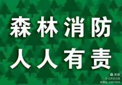 三道镇中心幼儿园森林防火安全宣传知识【小一班】