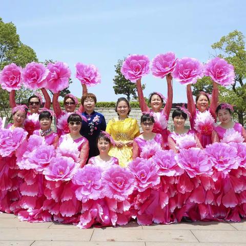 红牡丹艺术团月湖相聚