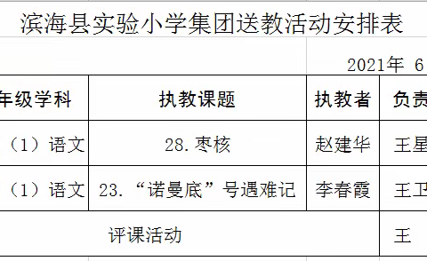 风吹麦浪谷飘香，集团送教研讨忙——县实小教育集团赴农场学校开展“点单式”精准送教活动纪实