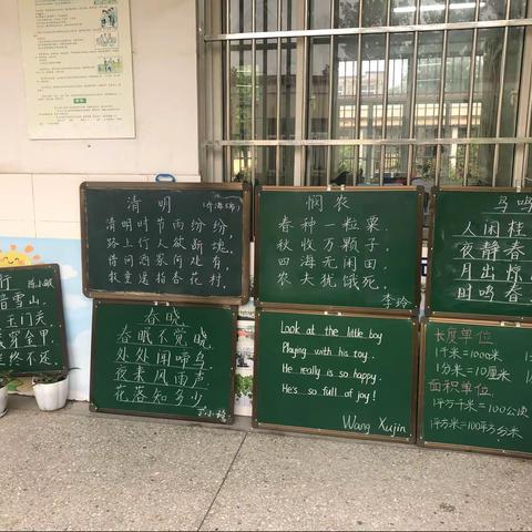 驼峰杨大庄小学读写讲活动展示六