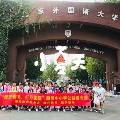 醴陵市中小学公益夏令营感想