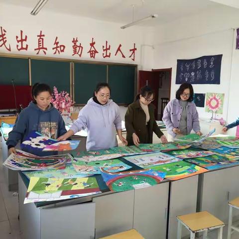 【钟灵•秀娃】展开想象翅膀  翱翔艺术海洋——灵武市第一小学举行绘画比赛