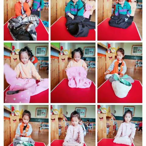 金太阳幼儿园中班“独立月”活动