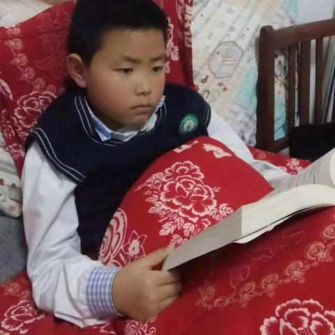 【播州区第十五小学】三(1)班4月12日家校共育读书相册