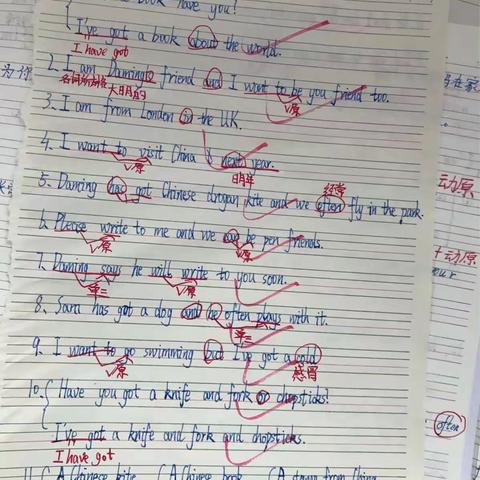 每一次作业的展示，都是你们学习态度的体现！家长朋友们快来认领啦！！！