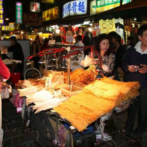 台北的夜市-题照之13