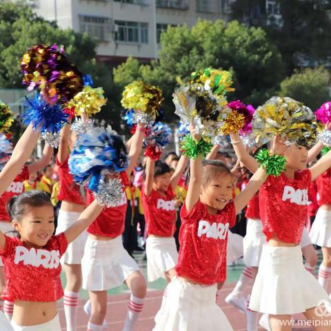 新阳中心小学举行第十一届田径运动会