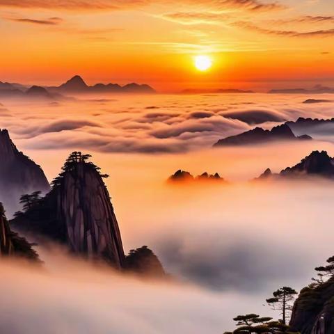 AI黄山三奇五绝