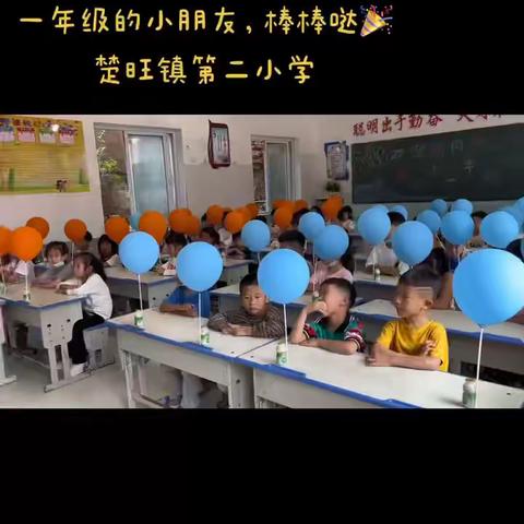 新相遇  爱同行  梦启航——楚旺镇第二小学一年级新生入学活动