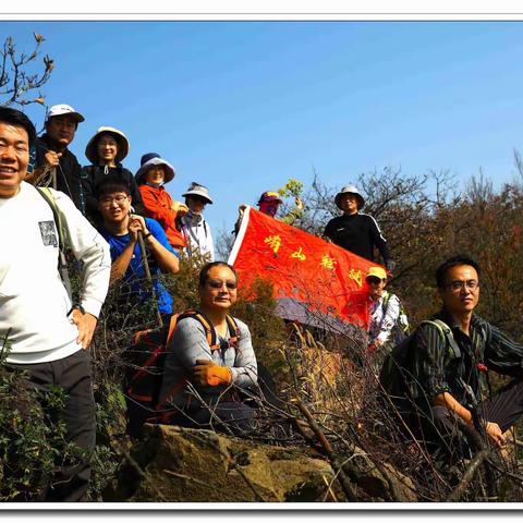 家门口的风景一方山秋景