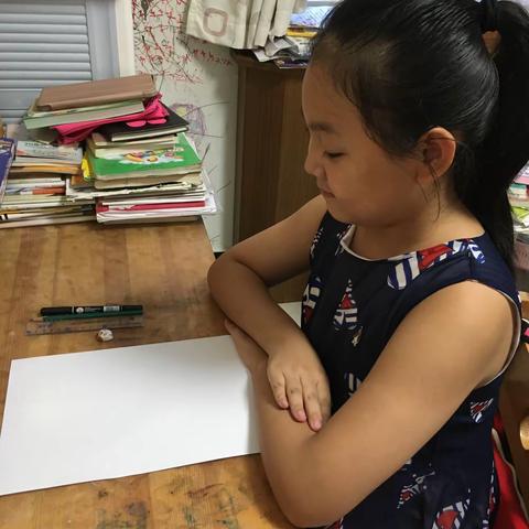 暑假“童心向党礼赞百年”微实践之“画一画”